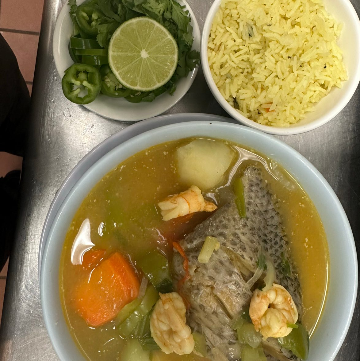 Sopa de Pescado.