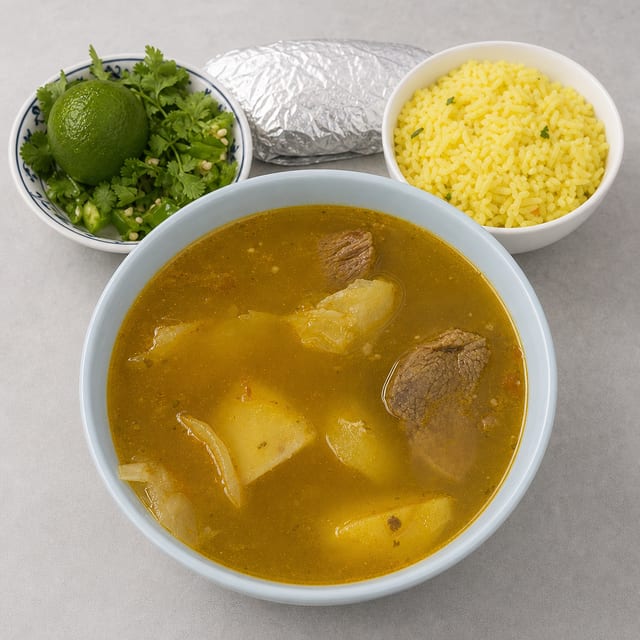 Sopa de Res.