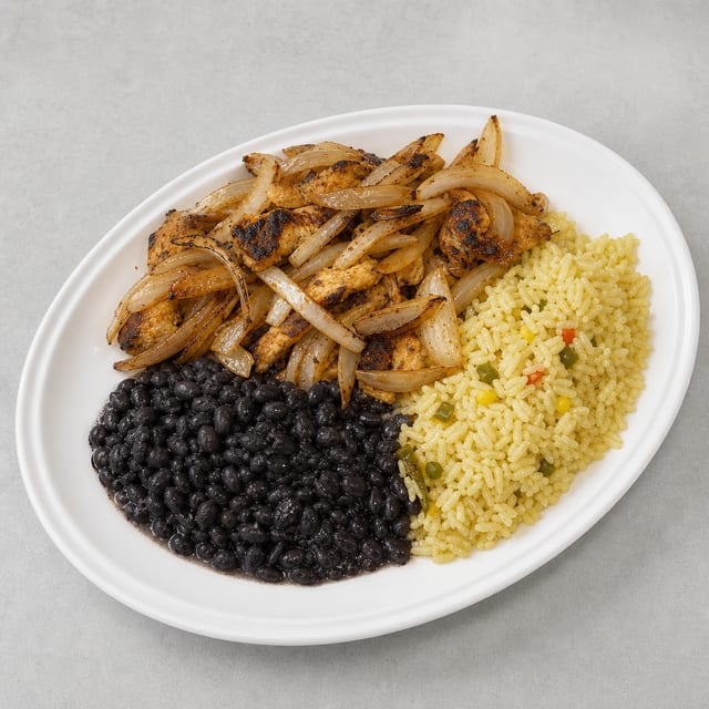 Pechuga Encebollado.