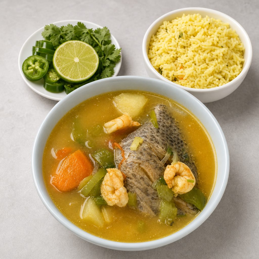 Sopa de Pescado.