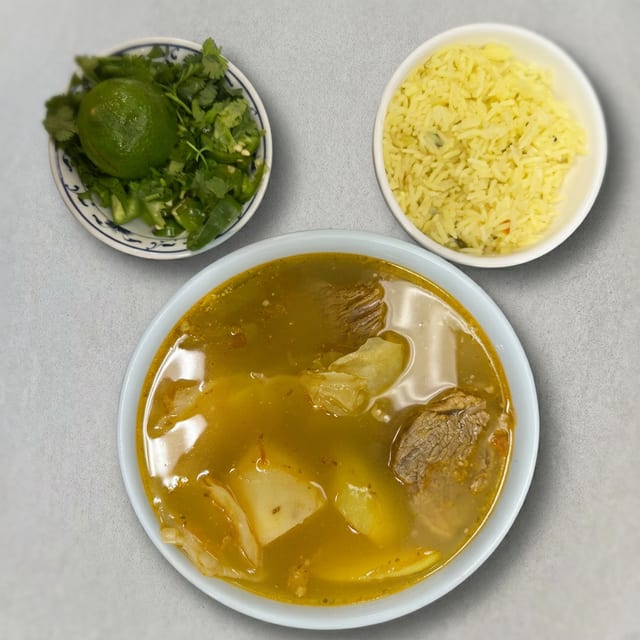 Sopa de Res.