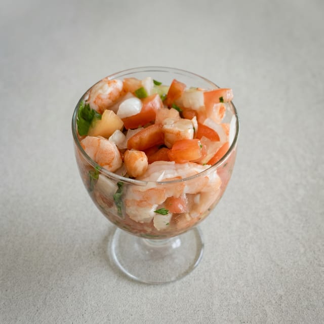Ceviche de Camaron.