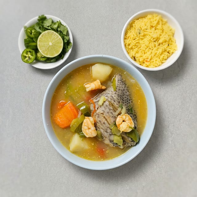 Sopa de Pescado.